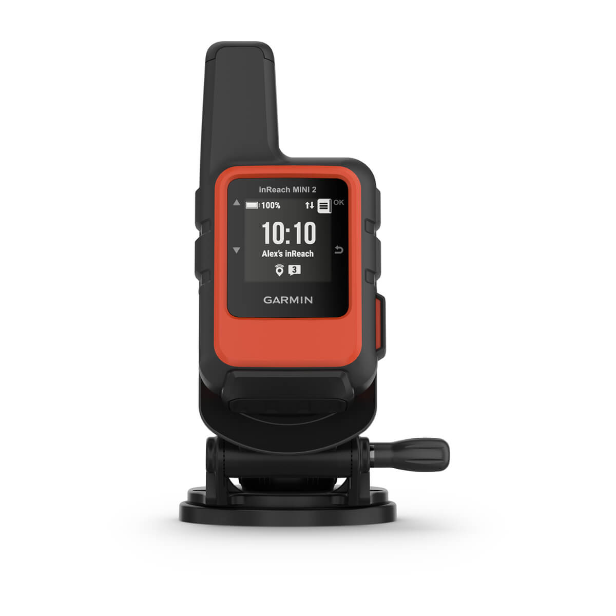 Garmin inReach Mini 2 Satellite Communicator Marine Bundle Flame Red-