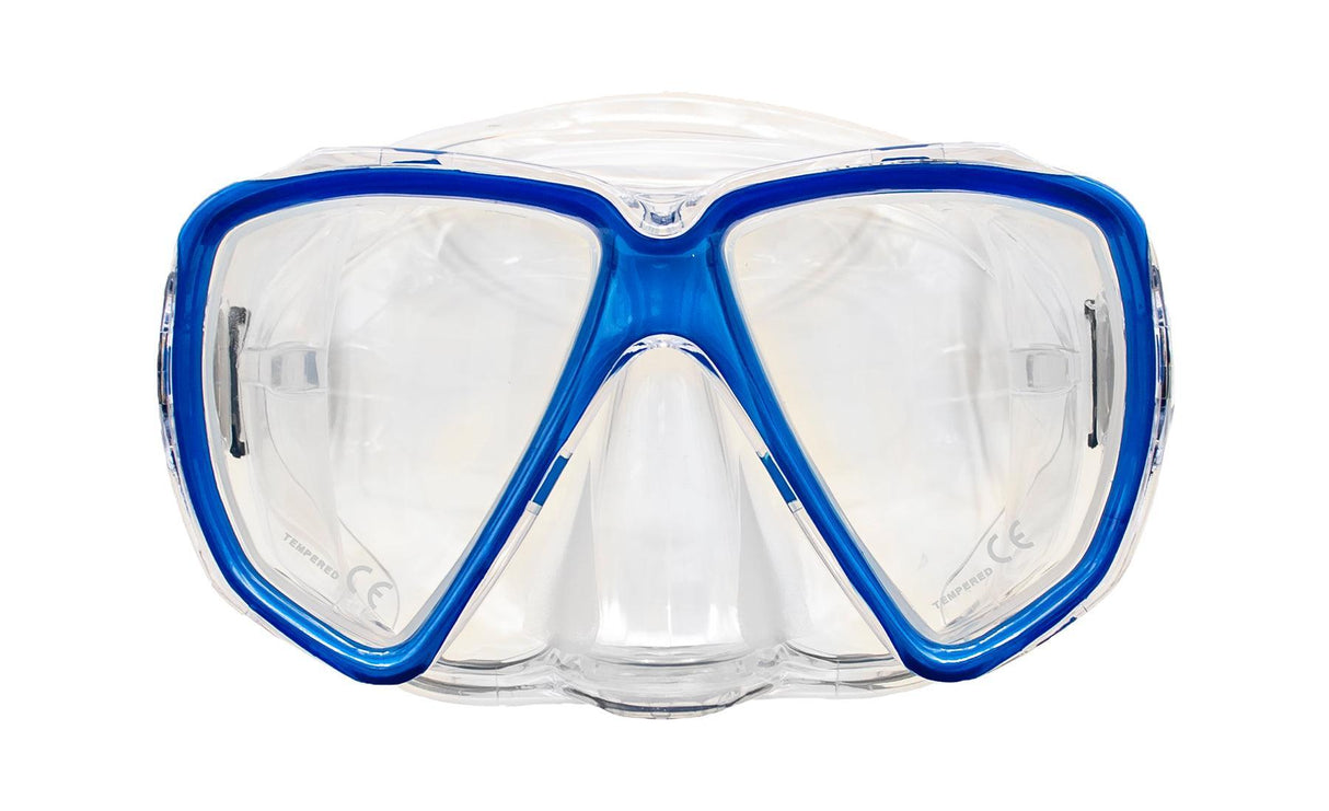 Genesis Glance Dive Mask with Purge-Ice Blue-