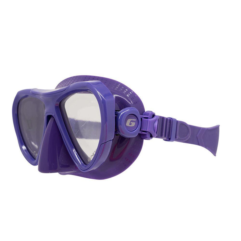 Genesis Icon Diving Mask-Ultra Violet Silicone-
