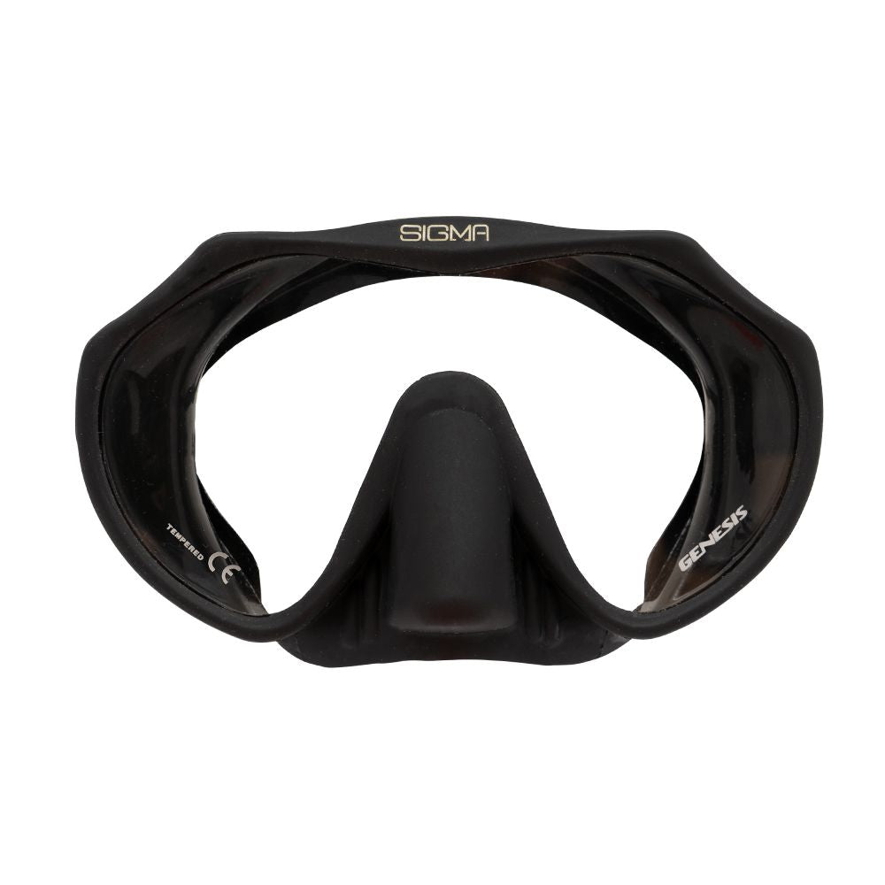 Genesis Sigma Diving Mask-Black-