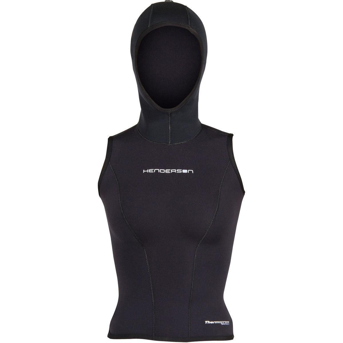 Henderson 5/3mm Thermo Pro Hooded Vest Womens-Black-12-