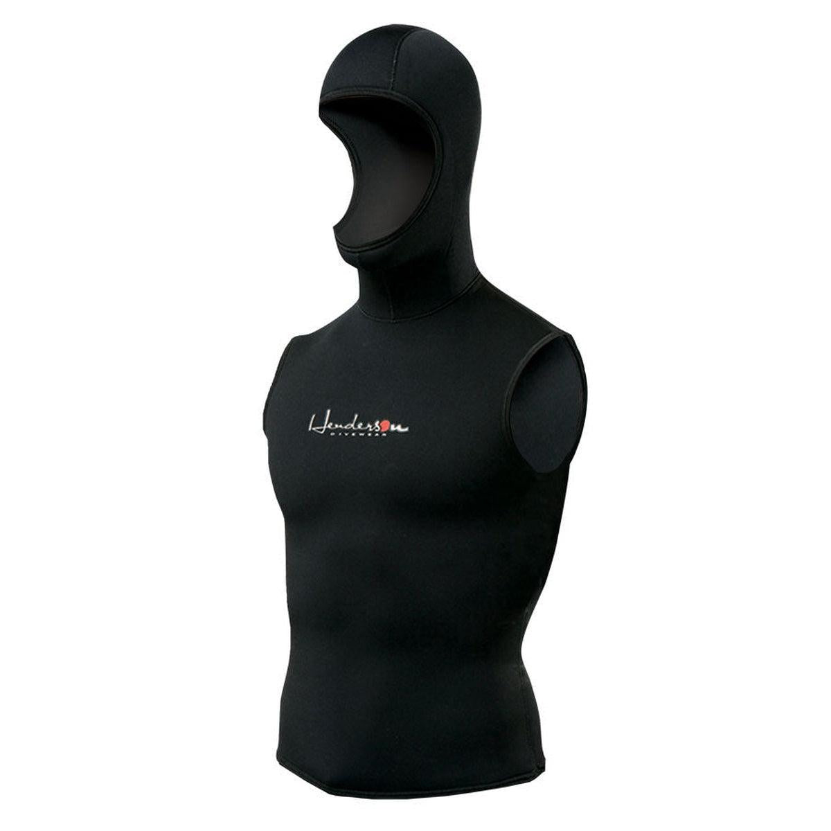 Henderson 5/3mm Thermoprene Hooded Vest Mens-Black-M-