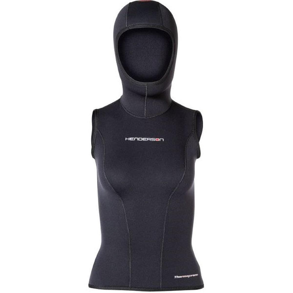Henderson 5/3mm Thermoprene Hooded Vest Womens-Black-8-