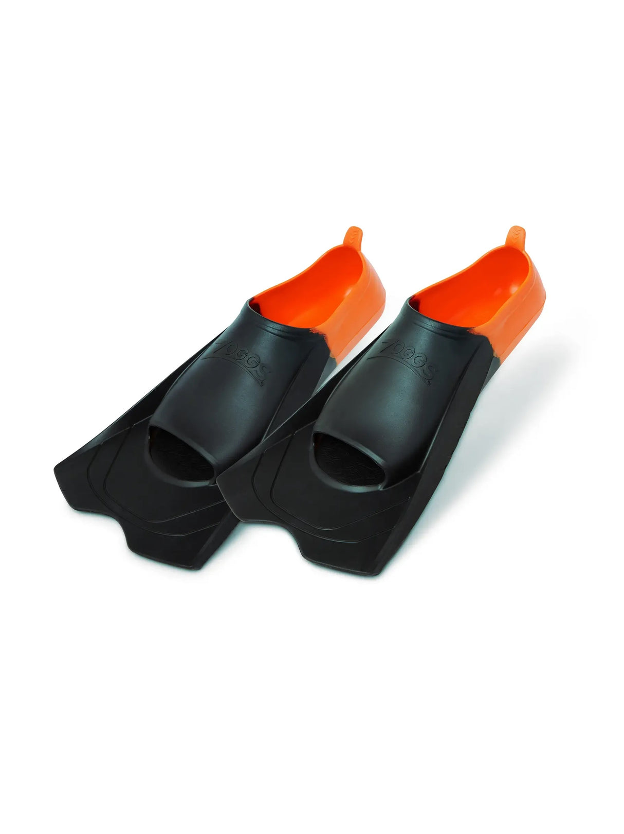 Zoggs Eco Short Blade Training Swim Fins Silicone Comfort Fit