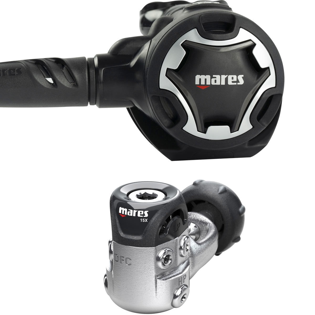 Mares Dual 15X Regulator with Dual Octo and Mission 3 Console