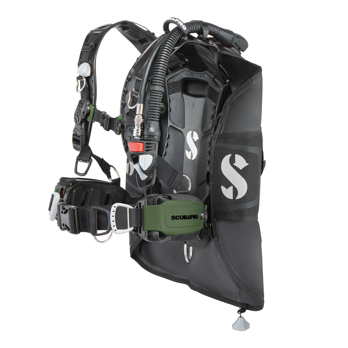 ScubaPro Hydros Pro 2 BPI with Standard Monorail Weight Pocket Set