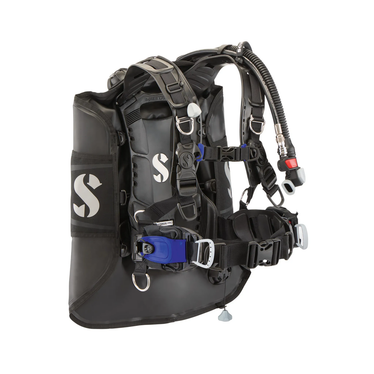 ScubaPro Hydros Pro 2 with Mini Monorail Weight (Up to 5 lbs) Pocket Set