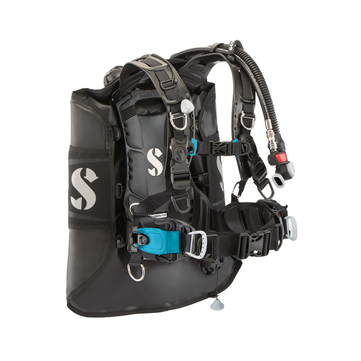 ScubaPro Hydros Pro 2 with Mini Monorail Weight (Up to 5 lbs) Pocket Set