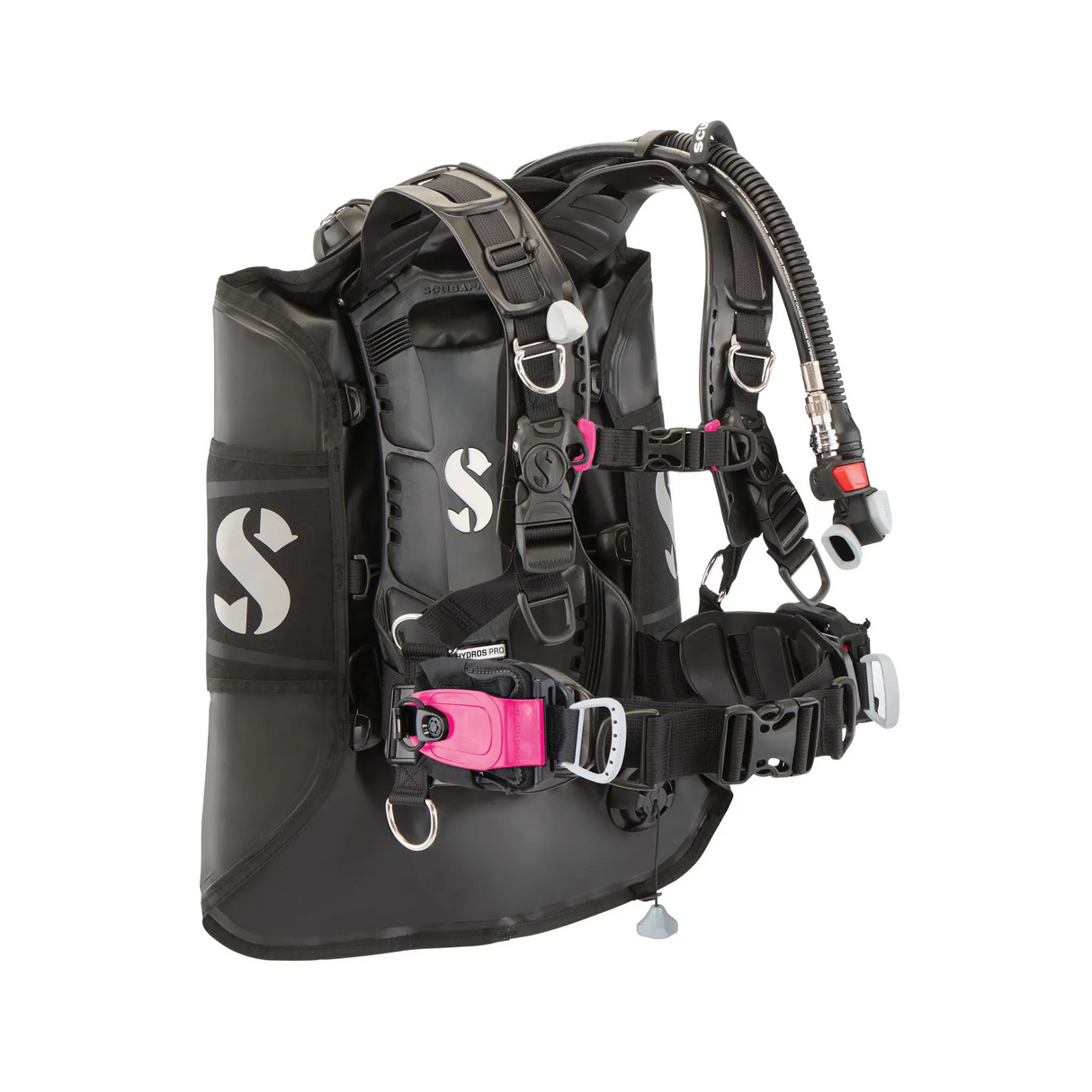 ScubaPro Hydros Pro 2 with Mini Monorail Weight (Up to 5 lbs) Pocket Set