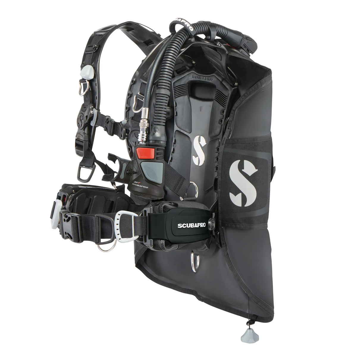 ScubaPro Hydros Pro 2 Air2 with Standard Monorail Weight Pocket Set