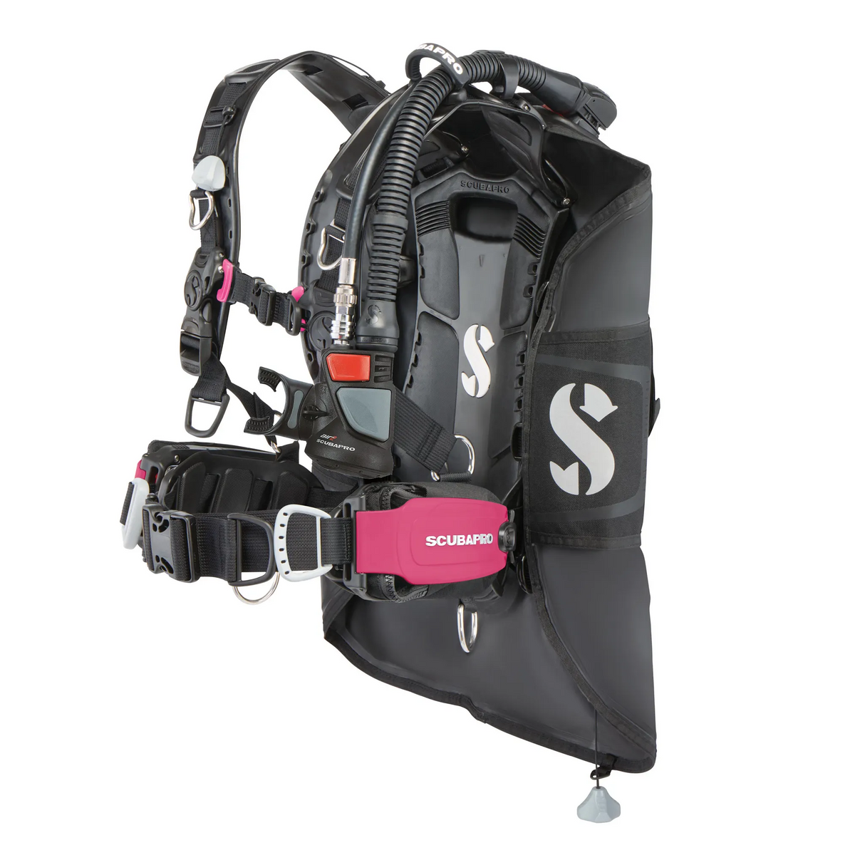 ScubaPro Hydros Pro 2 Air2 with Standard Monorail Weight Pocket Set