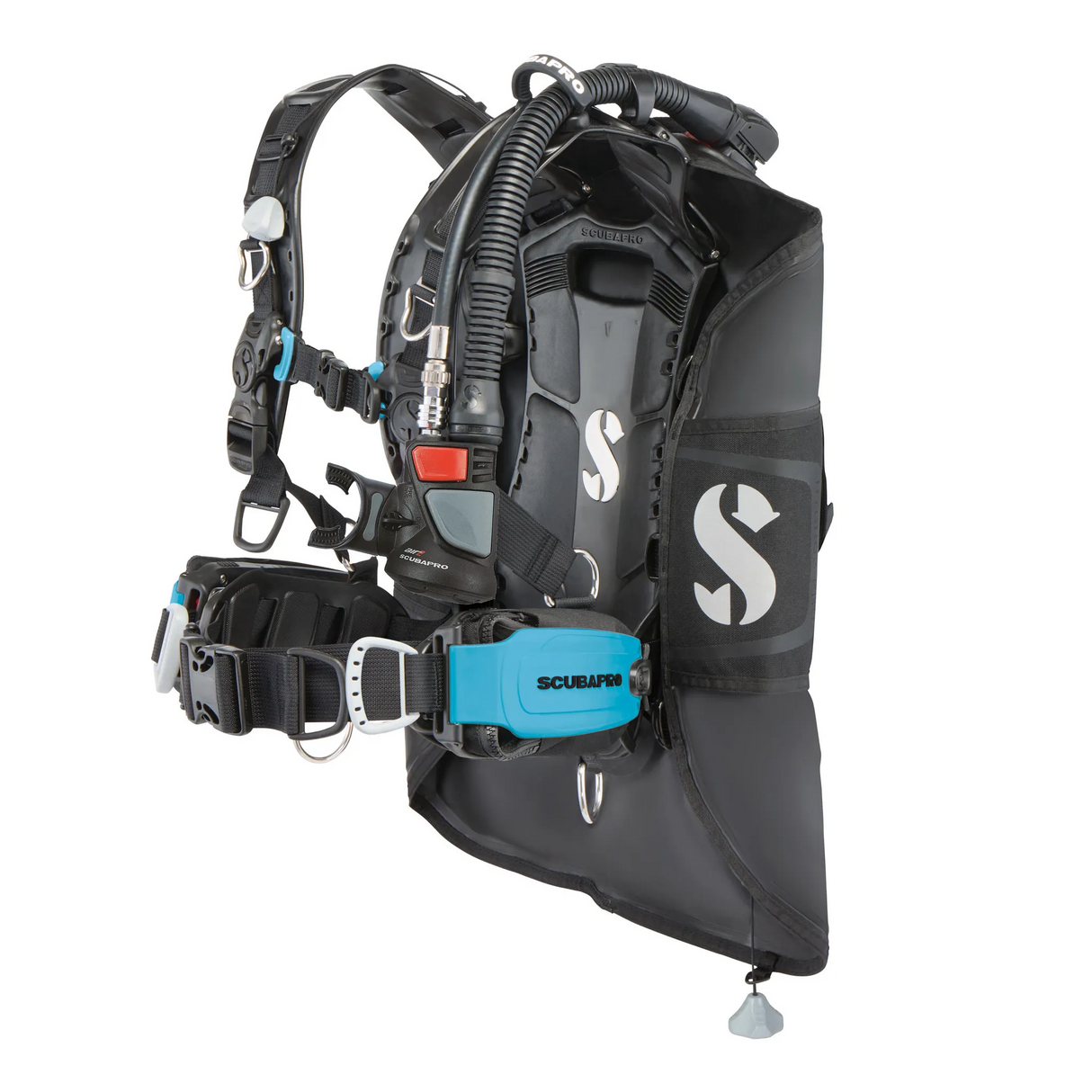 ScubaPro Hydros Pro 2 Air2 with Standard Monorail Weight Pocket Set