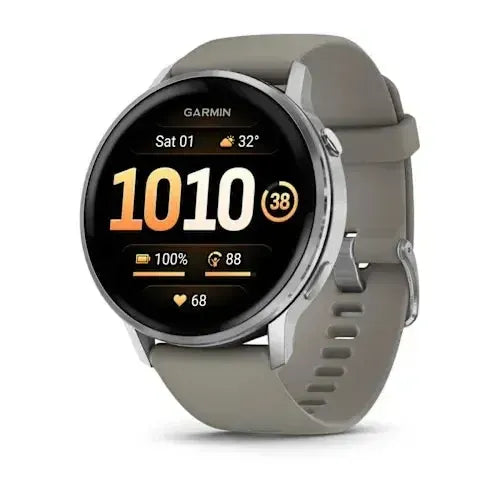 Garmin Venu 4 - 45mm AMOLED GPS Smartwatch with LED Flashlight