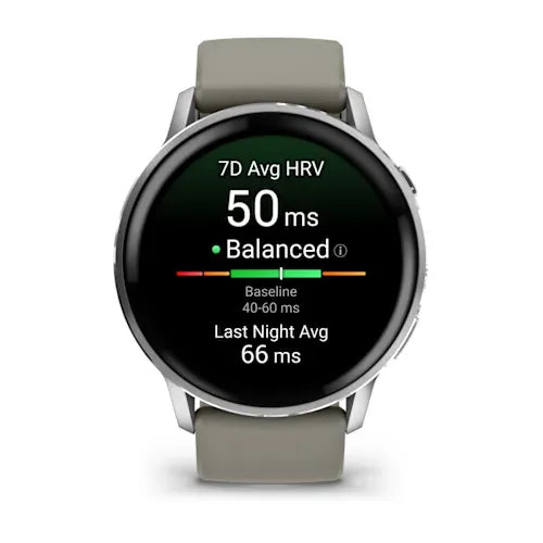 Garmin Venu 4 - 45mm AMOLED GPS Smartwatch with LED Flashlight