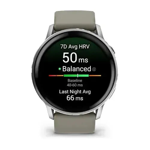 Garmin Venu 4 - 45mm AMOLED GPS Smartwatch with LED Flashlight