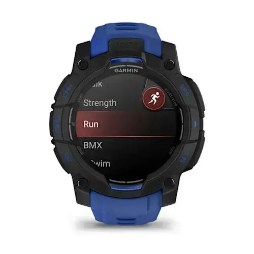 Garmin Instinct 3 - 45mm AMOLED Rugged GPS Smartwatch with Flashlight