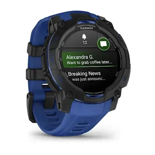 Garmin Instinct 3 - 45mm AMOLED Rugged GPS Smartwatch with Flashlight