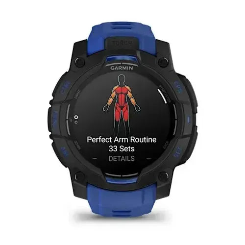 Garmin Instinct 3 - 45mm AMOLED Rugged GPS Smartwatch with Flashlight