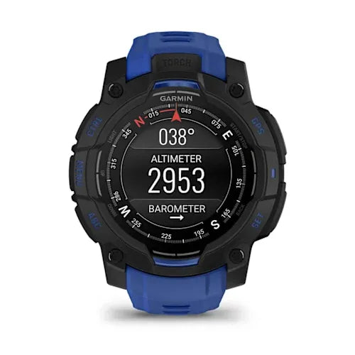 Garmin Instinct 3 - 45mm AMOLED Rugged GPS Smartwatch with Flashlight