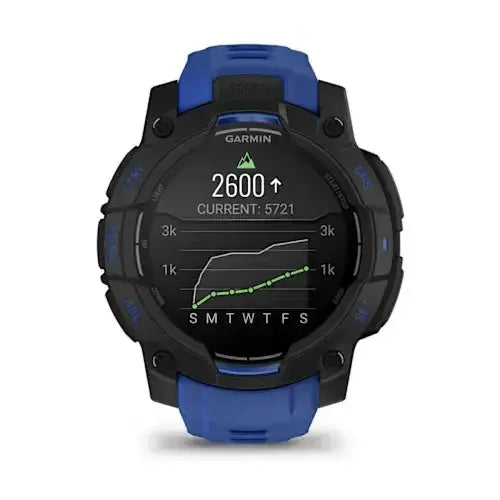Garmin Instinct 3 - 45mm AMOLED Rugged GPS Smartwatch with Flashlight