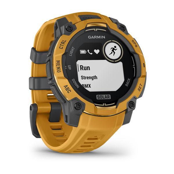 Garmin Instinct 3 45 mm Solar rugged GPS smartwatch, Sunburst 3