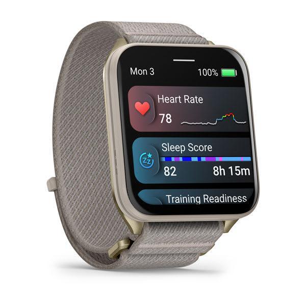 Garmin Venu X1 fitness smartwatch, Soft Gold / French Gray 3