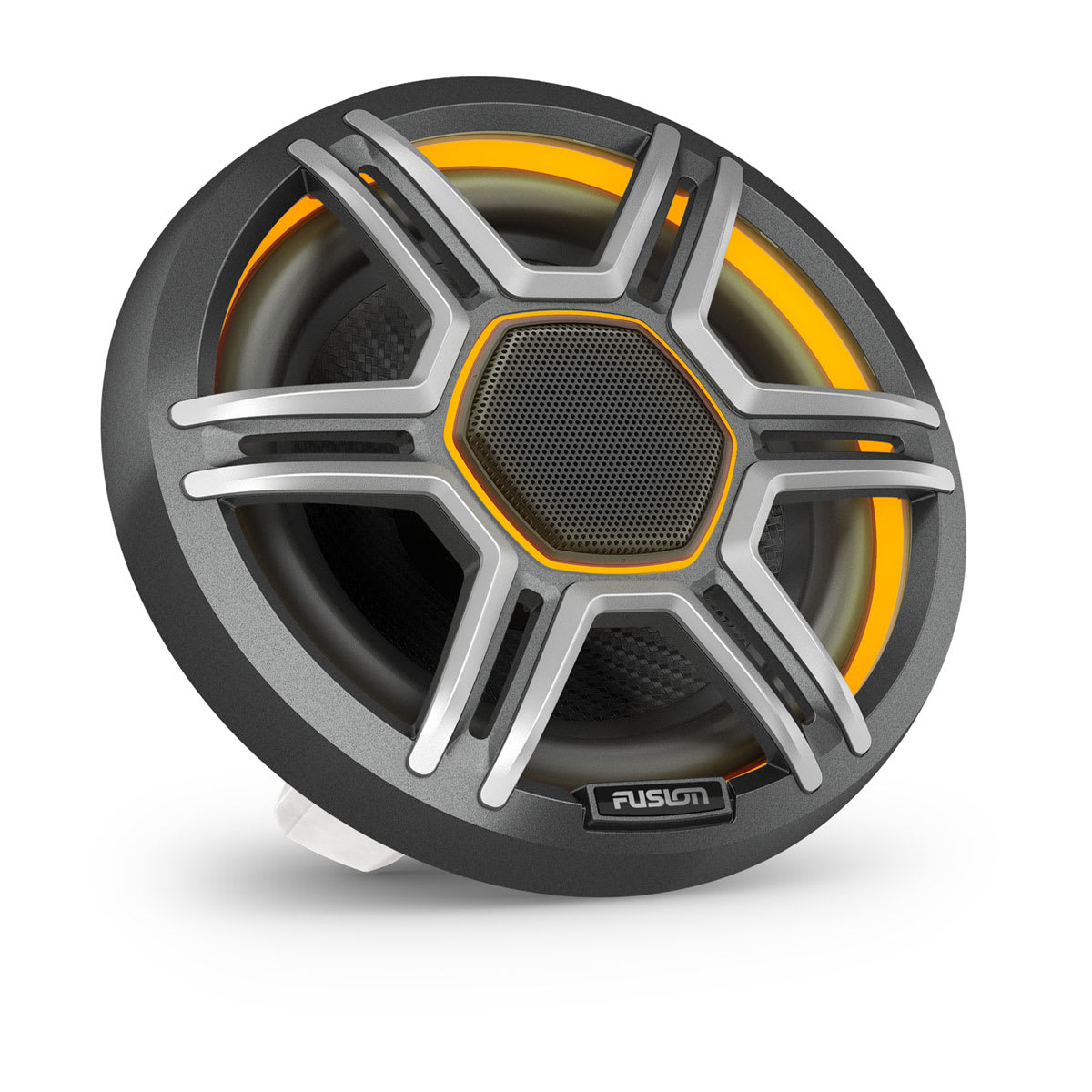 Fusion Apollo LED Marine Speakers, 6.5 in, Sports Gray Grilles (010-02918-03) - view 3