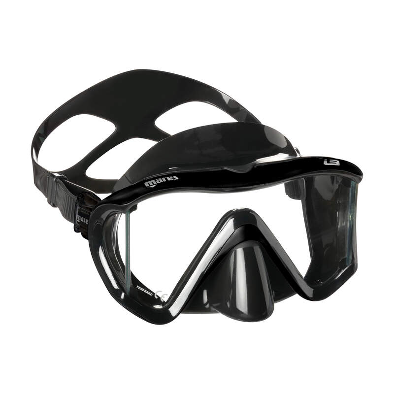 Mares I3 Dive Mask-Black/Black-