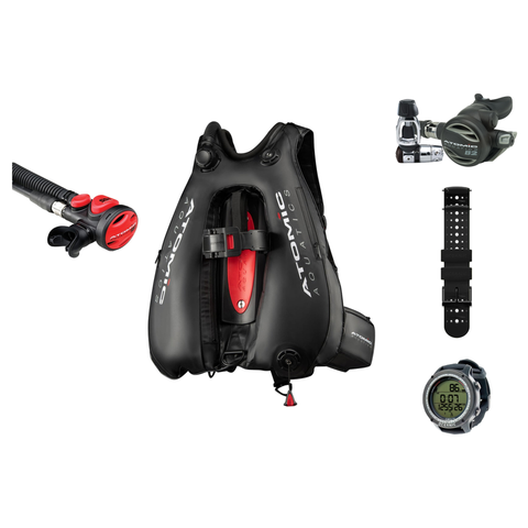 Atomic B2 Regulator + Atomic BC2 BCD + Oceanic GEO Air Scuba Package