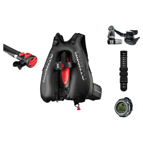 Atomic TFX Regulator + Atomic BC2 BCD + Oceanic GEO Air Scuba Package
