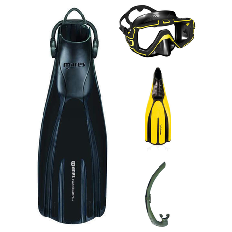 Mares Mask, Fins, and FREE Snorkel Bundle (Promo)
