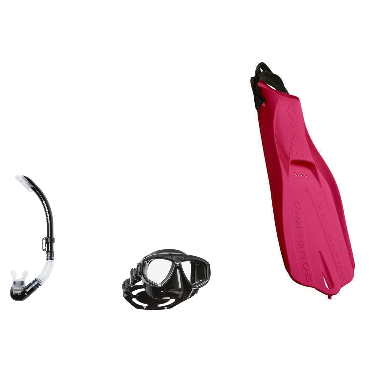 Scubapro Mask Fin Snorkel Package – Zoom, Spectra or Spectra Mini Mask + Nexus Purge Valve Snorkel + Jet Sport Open Heel Fin…