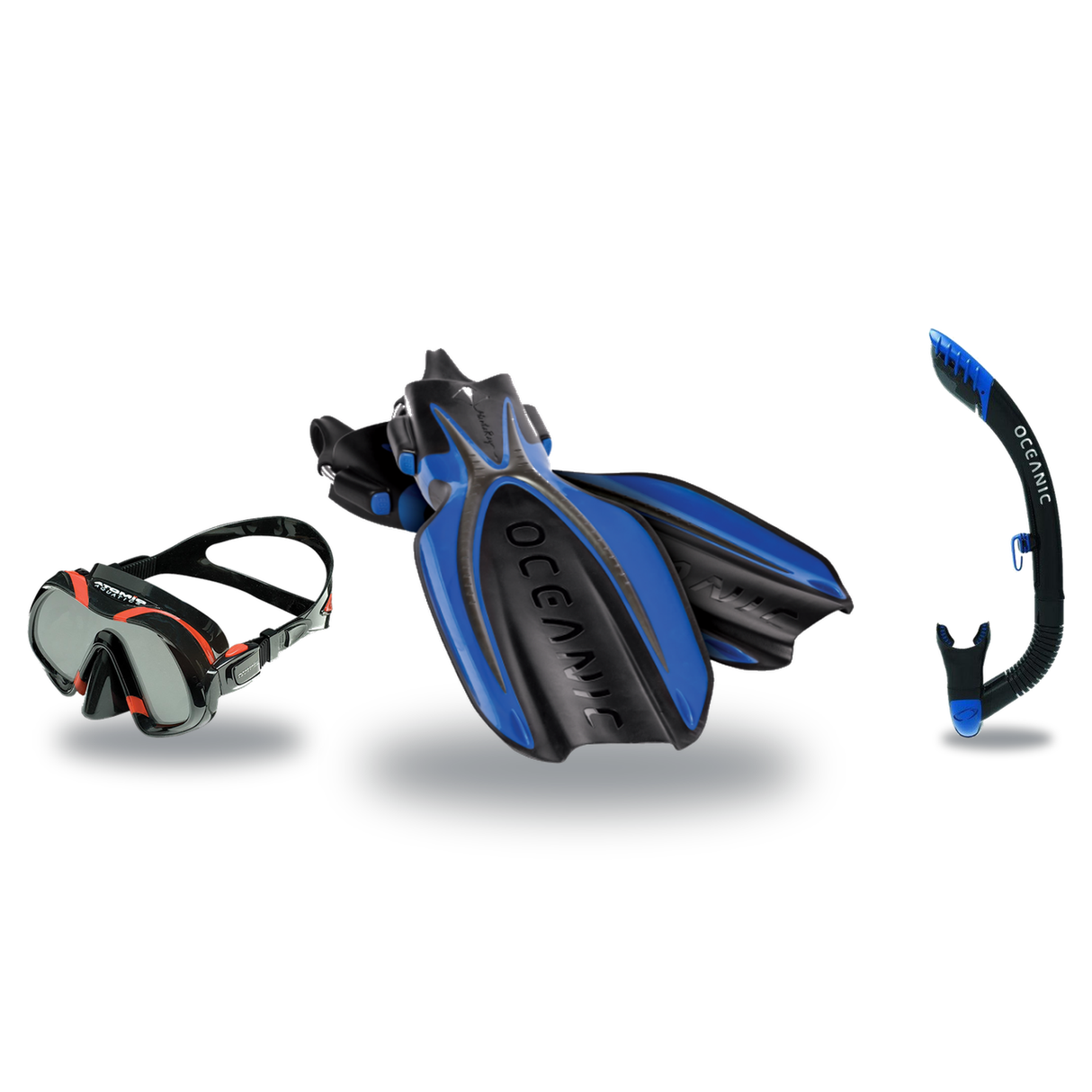 Zeagle Mask Fin Snorkel Package – Scope Mono, Venom or Mini Shadow Single Lens Mask + Ultra Dry 2 Snorkel + Recon Fins — Ven…