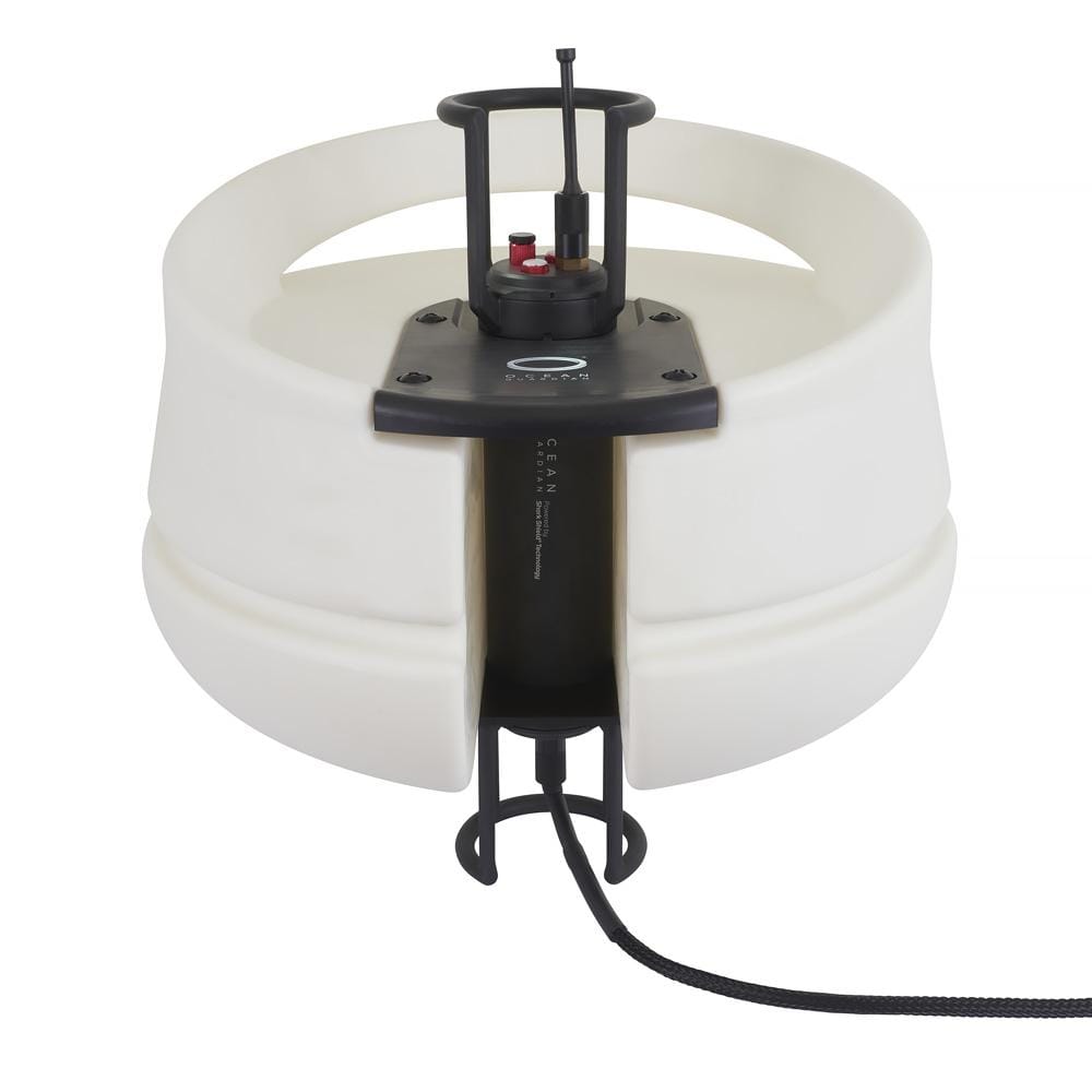 Ocean Guardian BOAT02 Long Range Shark Deterent System for Swimming Off Your Boat-White-