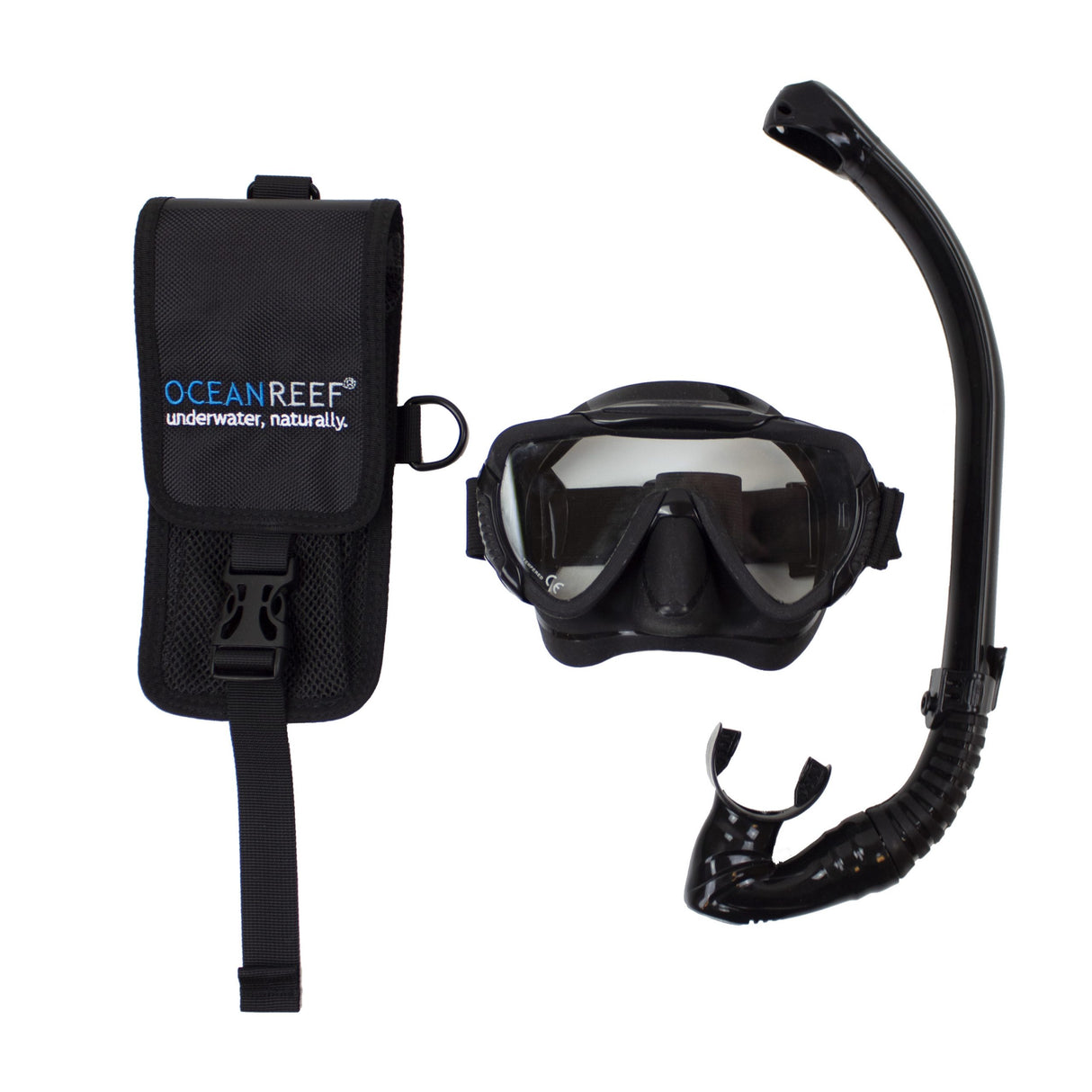 Ocean Reef Neptune III Package - Black S/M Mask + DIN 1st Stage-