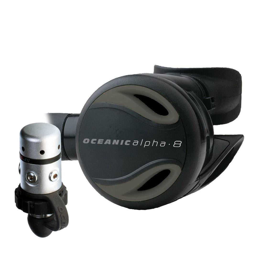Oceanic Alpha 8 + SP5 Dive Regulator Set-DIN-