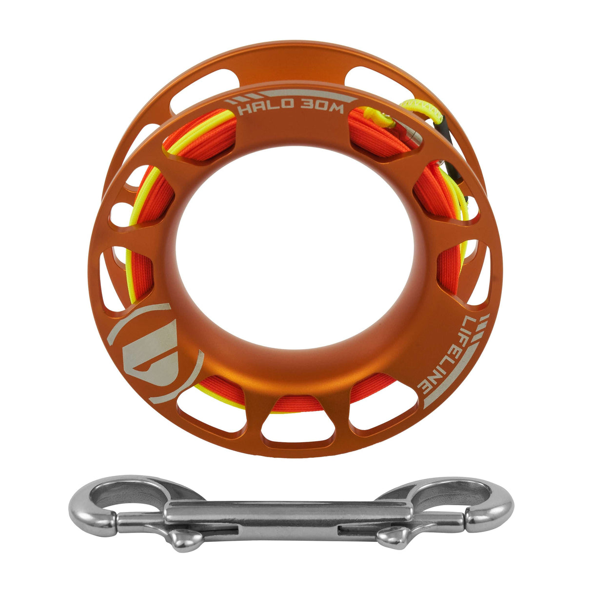 Apeks 30m Lifeline Halo Orange/Bright Orange-