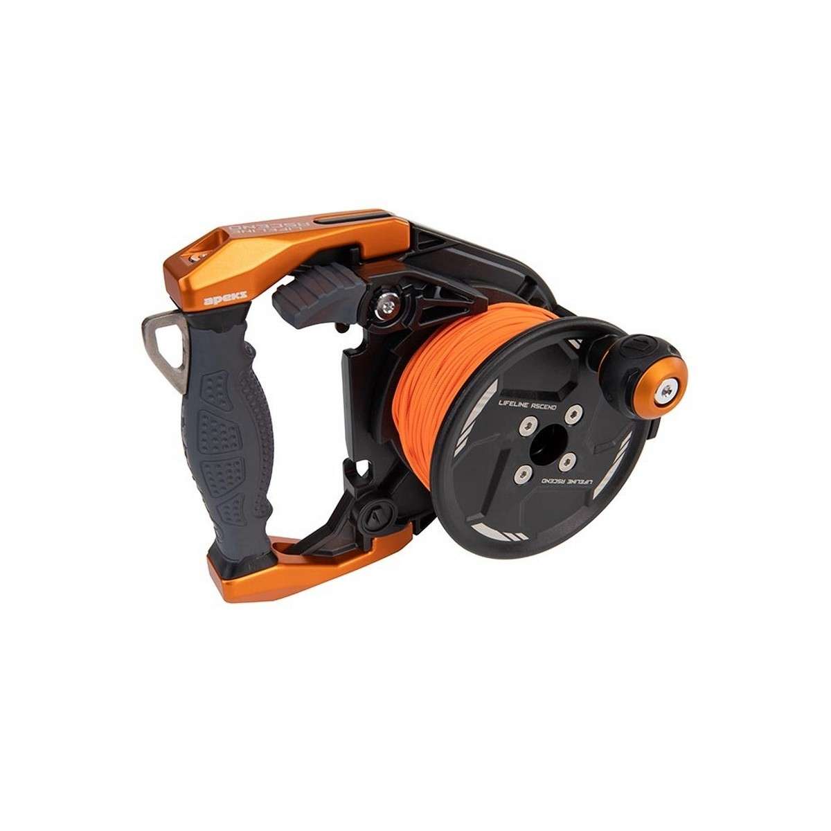 Apeks Ascend Dive Reel-Black/Orange-30m-