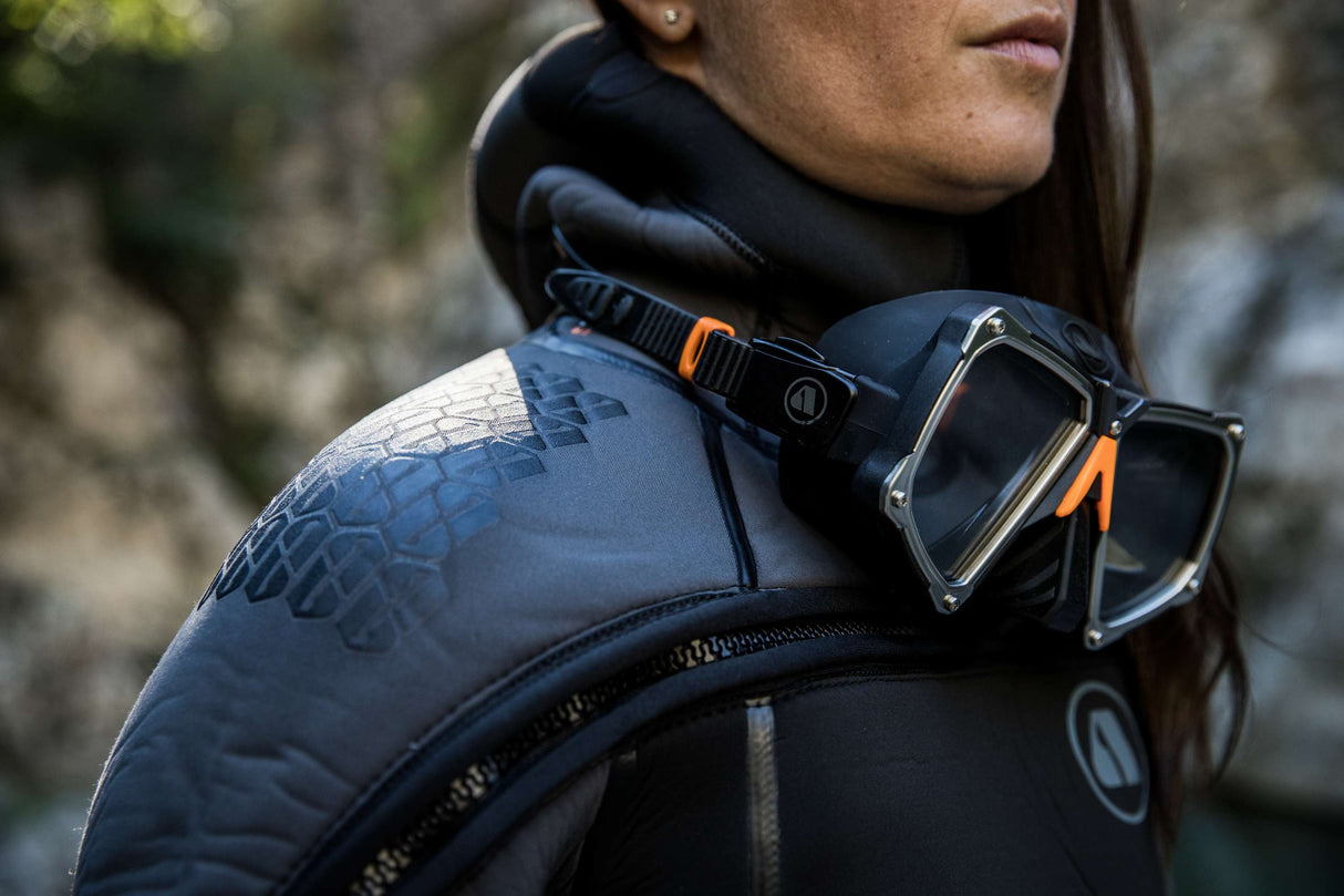 Apeks VX2 Mask Black/Orange-