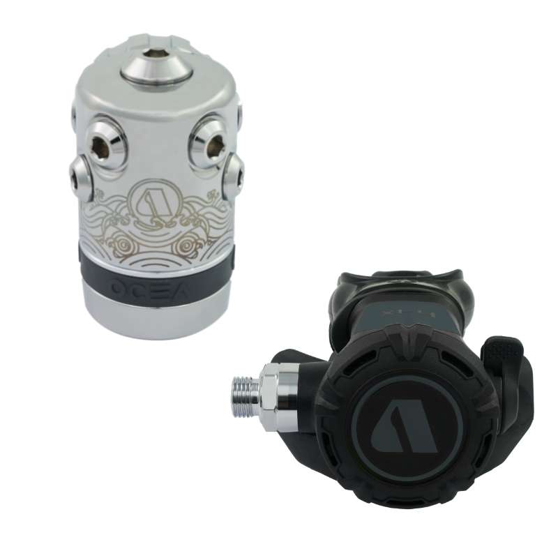Apeks XL4 OCEA Dive Regulator-DIN-Black Grey-