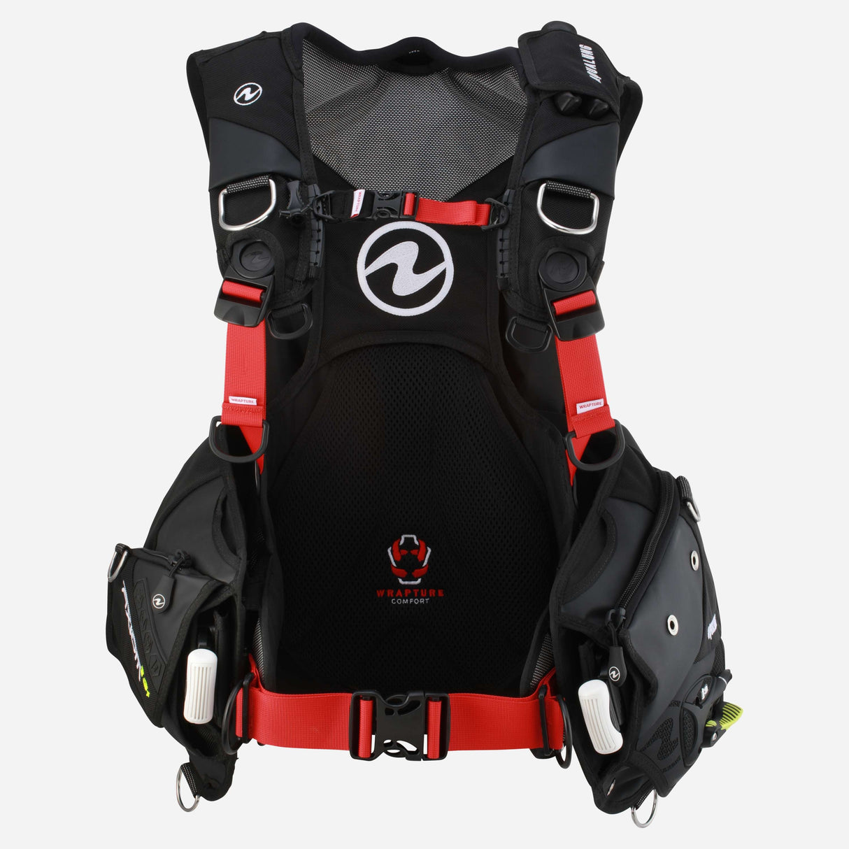 Aqualung Axiom I3+ Men's BCD Black / Red-Red-XS-