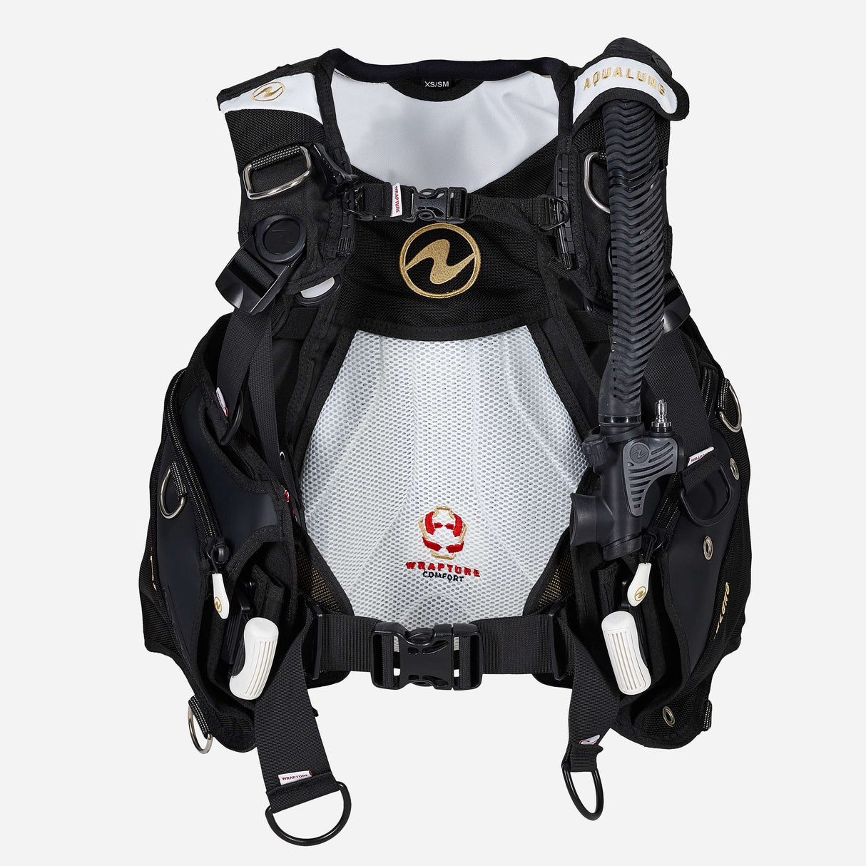 Aqualung Axiom Women's BCD White / Gold-White/Gold-2XS-