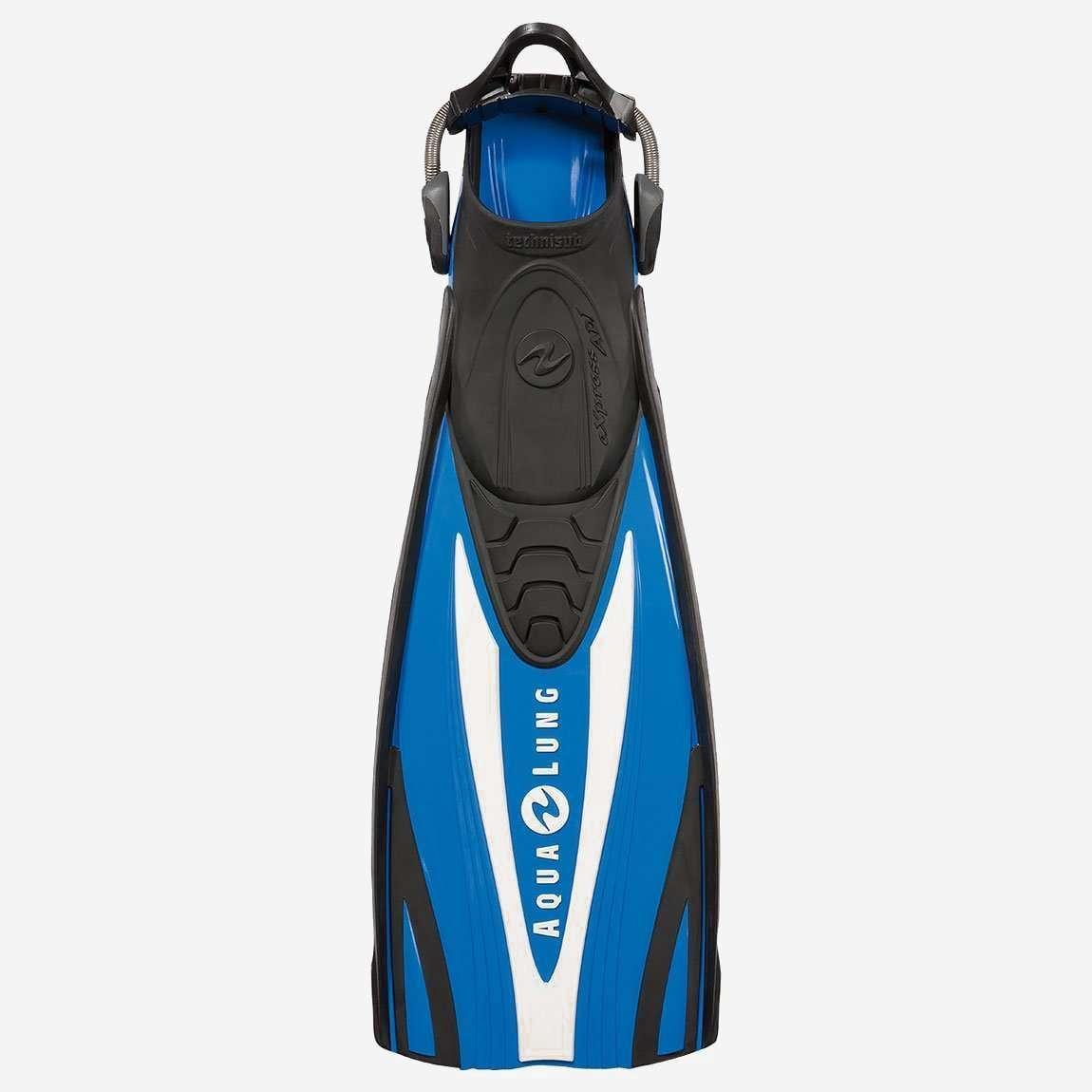 Aqualung Express SS Open Heel Dive Fins-Blue/White-S-