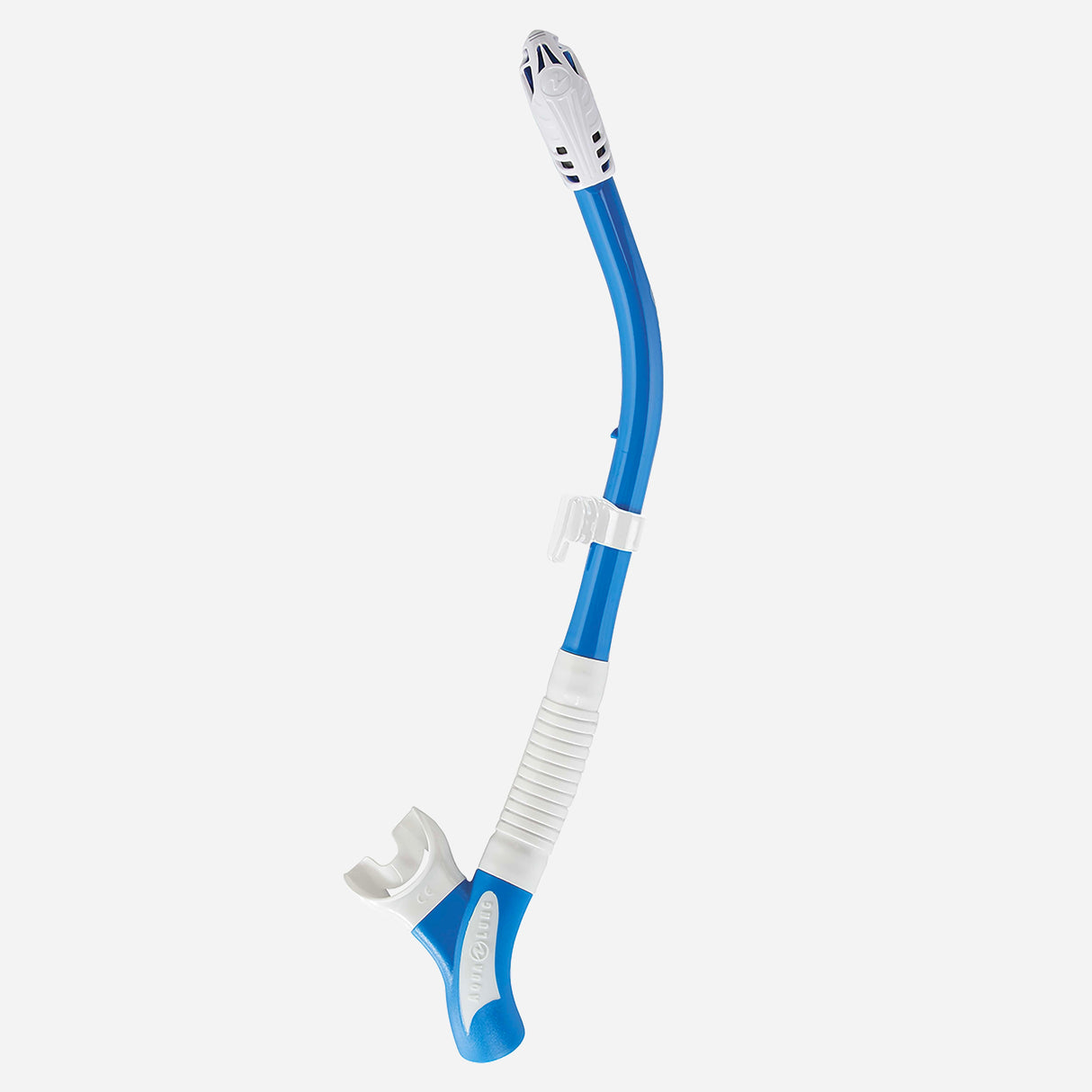 Aqualung Impulse Dry Dive Snorkel-Blue/White-