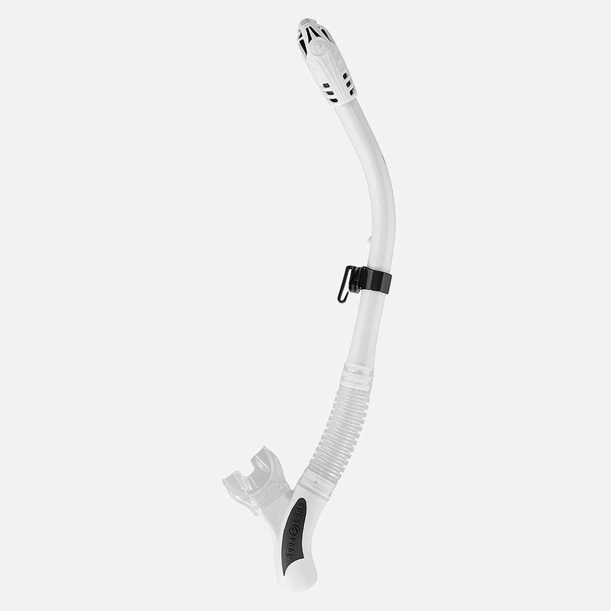 Aqualung Impulse Dry Dive Snorkel-White/Black-
