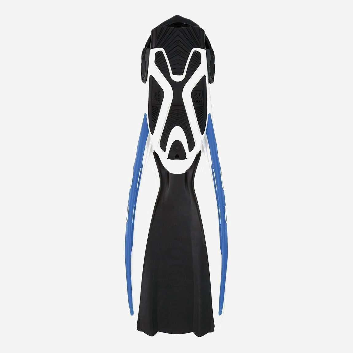 Aqualung Phazer Open Heel Dive Fins-White/Blue-S-
