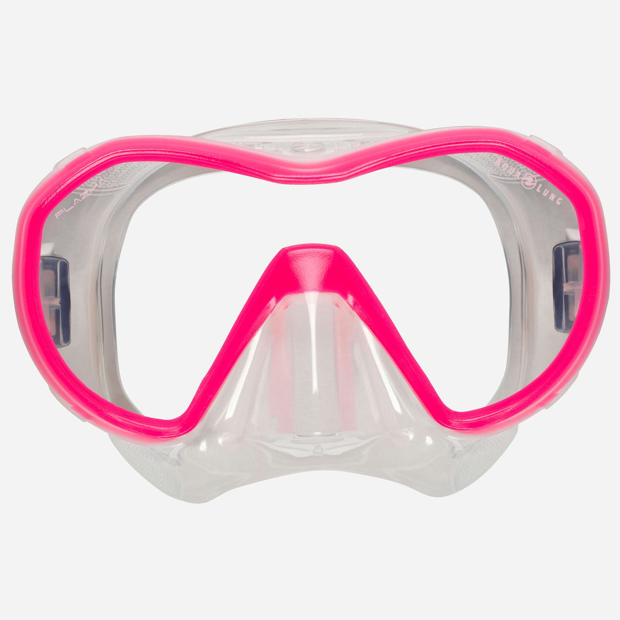 Aqualung Plazma Scuba Diving Mask-Transparent/Pink-