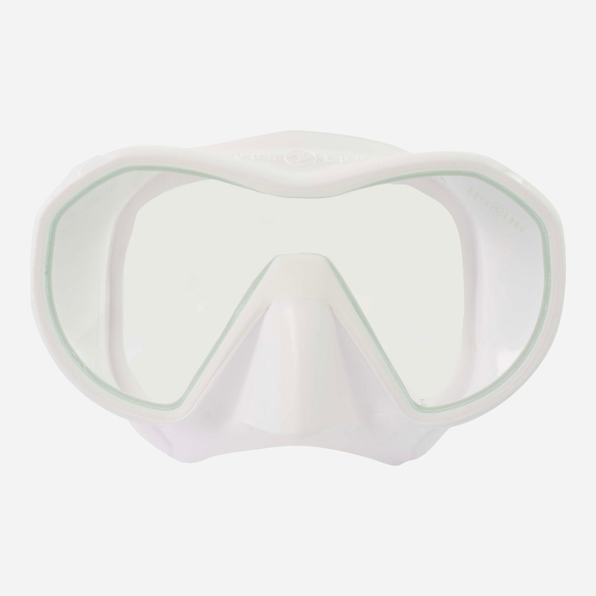 Aqualung Plazma Scuba Diving Mask-White/White-
