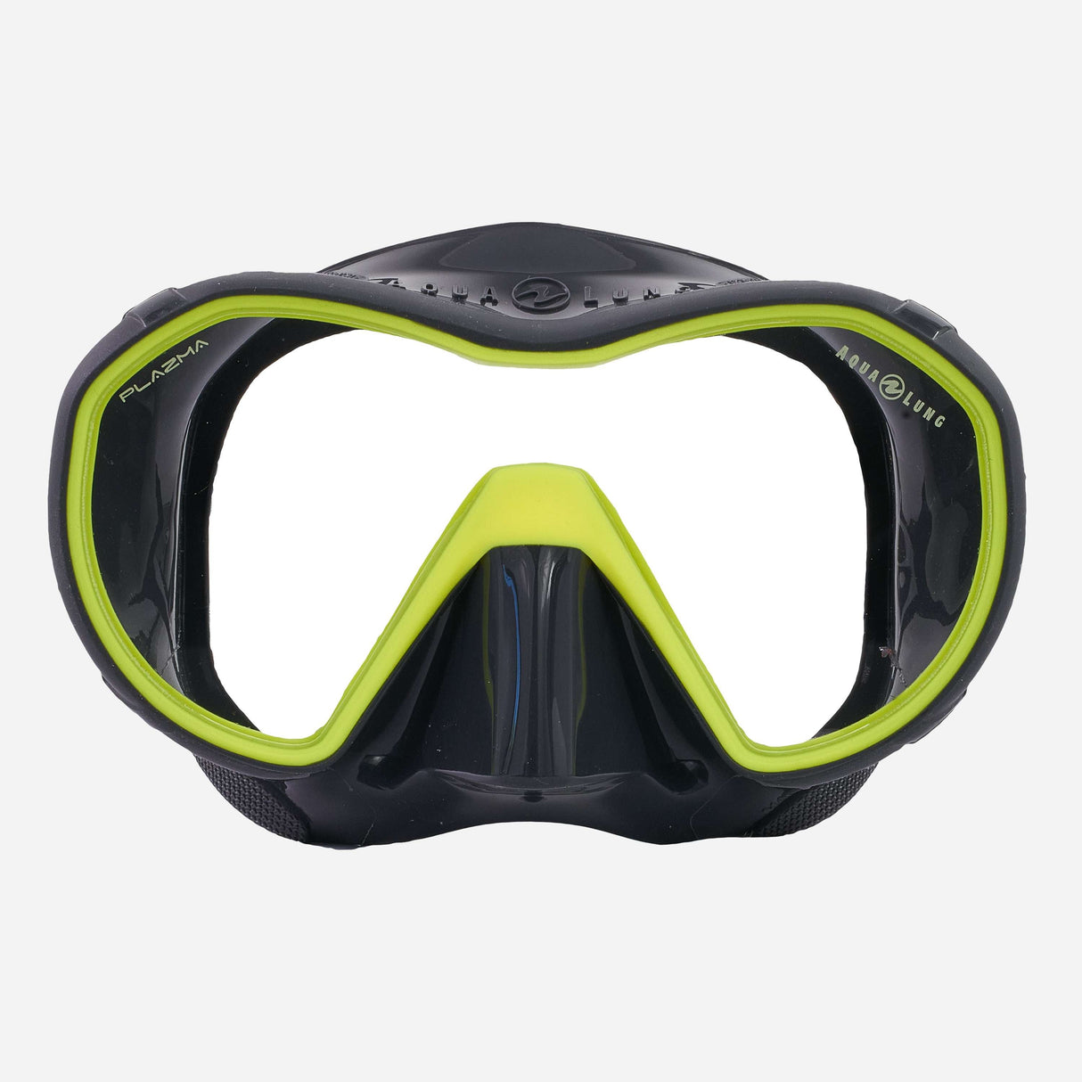 Aqualung Plazma Scuba Diving Mask-Yellow/Grey-