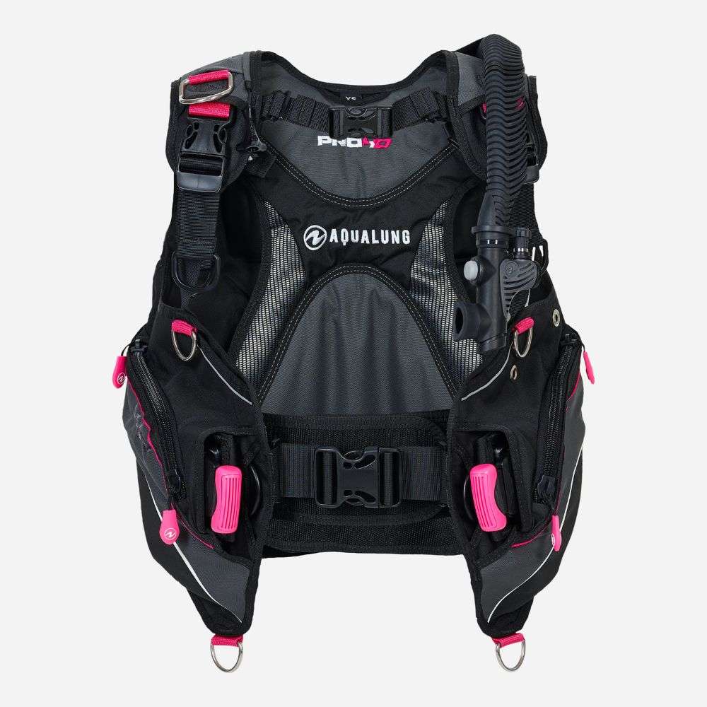 Aqualung Pro HD Women's Dive BCD-Black/Pink-XS-